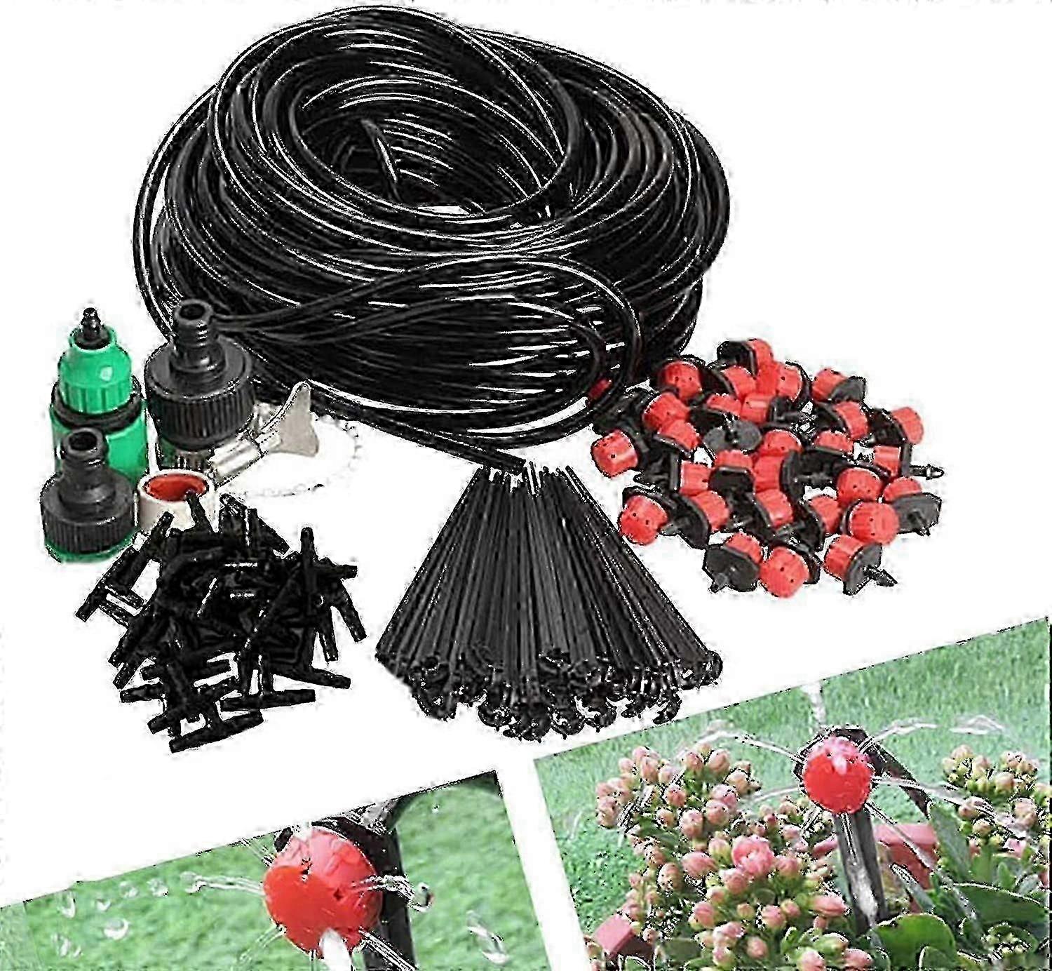 AURA 25m Irrigation Kit, Irrigation System, Suitable For Garden Irrigation