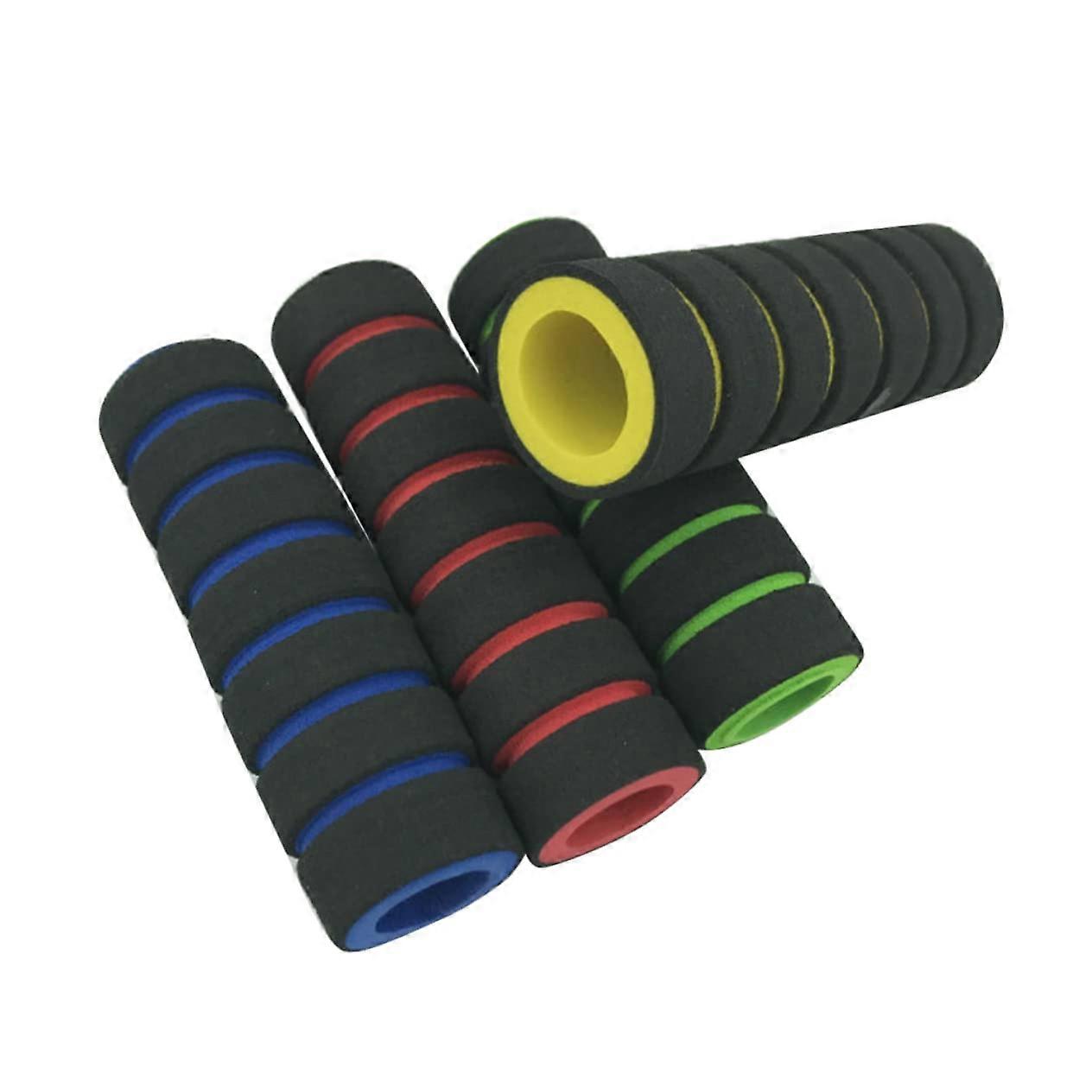 Bicycle Handlebar Grips Universal Sponge Grips for Bicycles and Scooters, Non-Slip, Easy to Install, Durable Material
