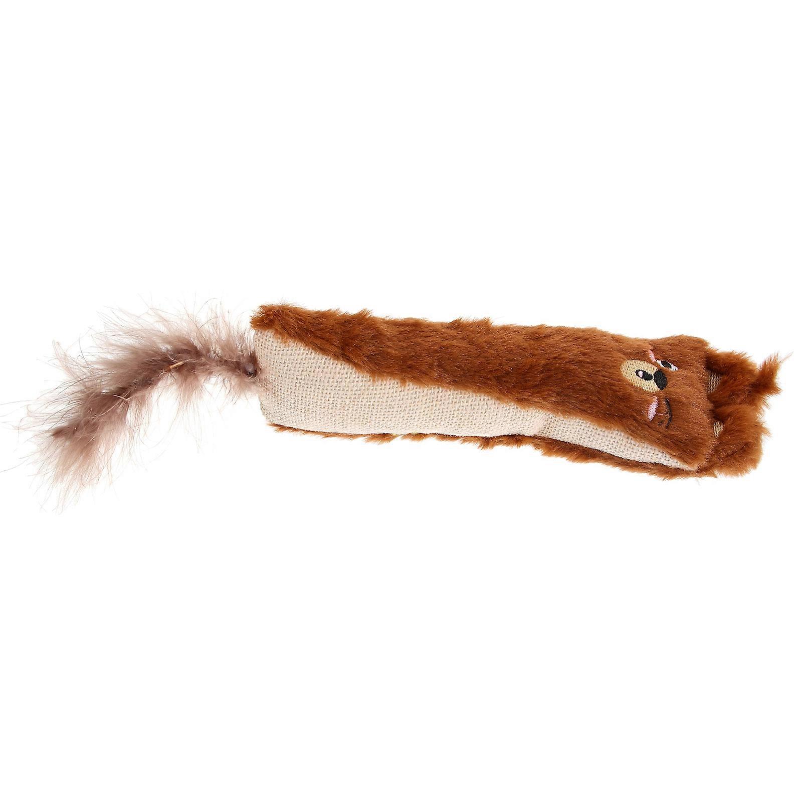 Soft Comfortable Material Catnip Filled Toy Maintain Oral Health Increase Curiosity 1Set