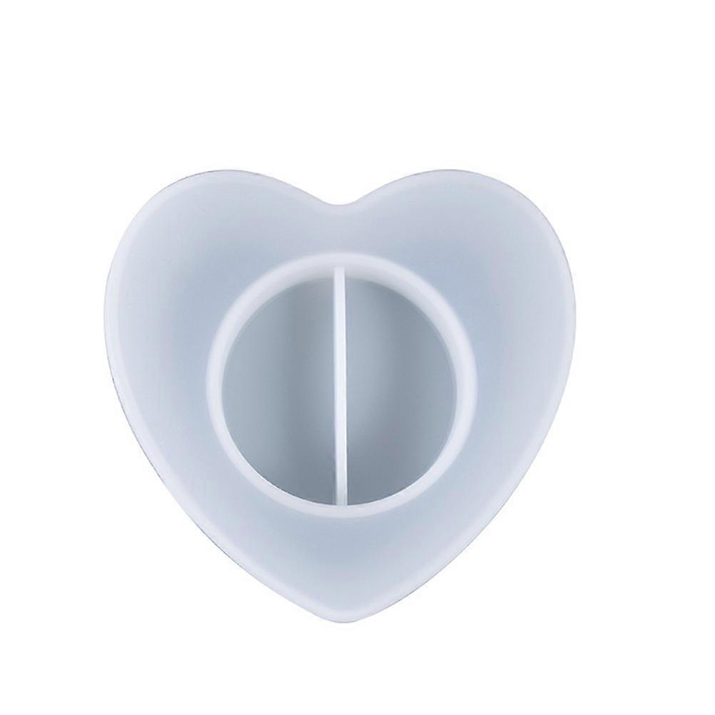 Heart Shaped Candle Mold for Creative Candle Holder Making