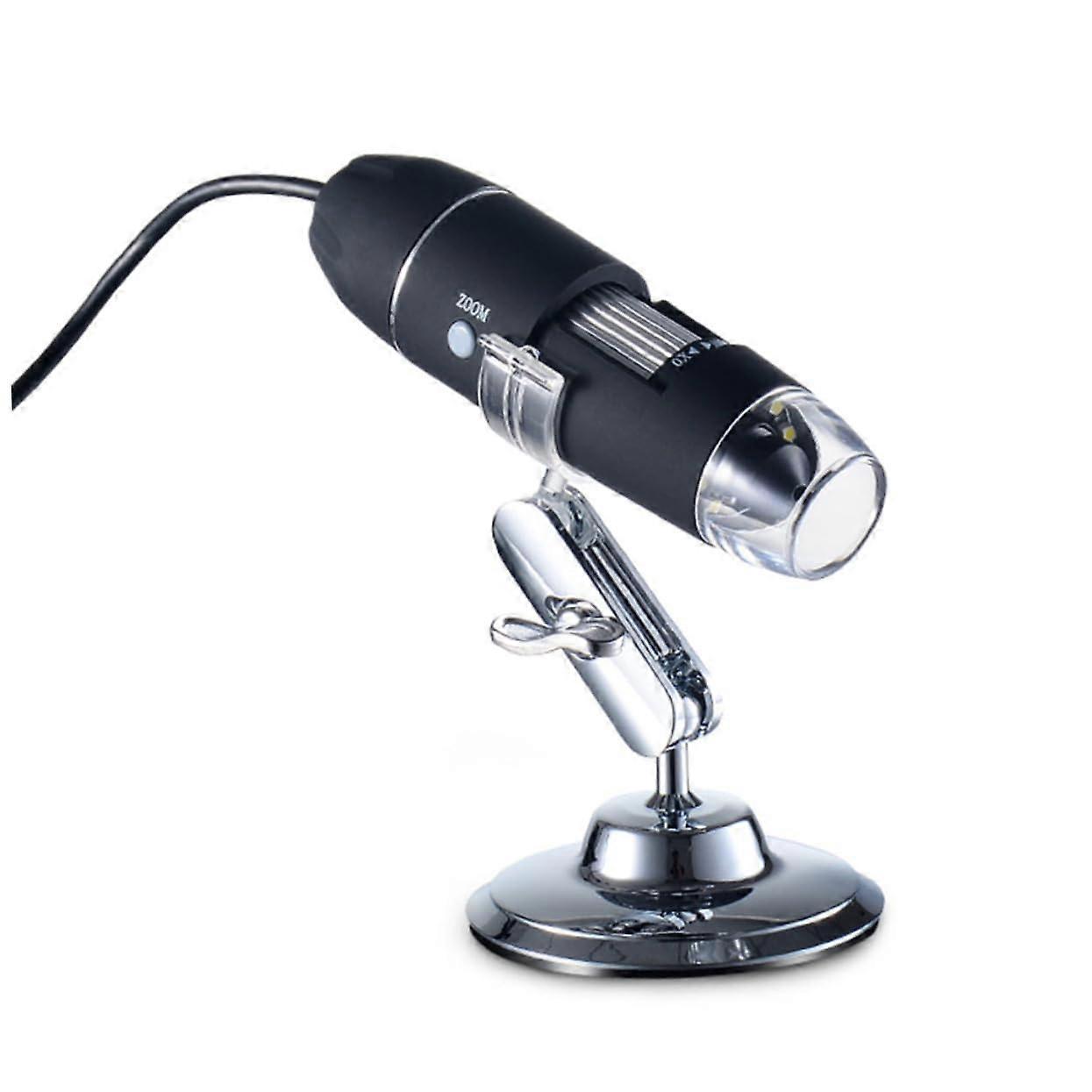1000x USB Microscope Portable Digital Magnifying Glass with LED Light High Resolution for Field Research and Inspection