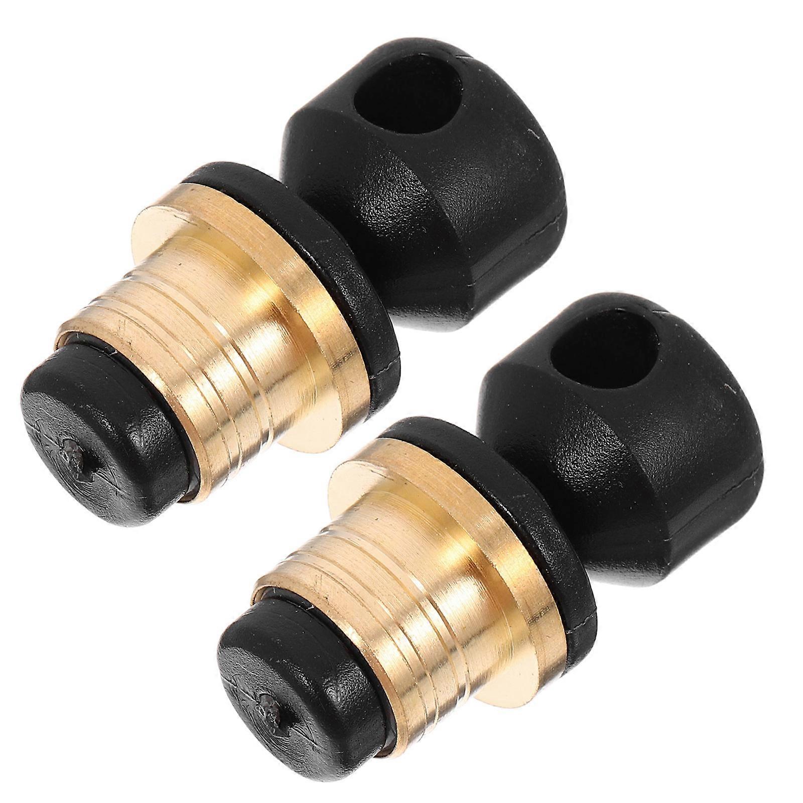 2pcs Gourd Shaped Reusable Sealer Decorative Plugs Replacement Stops