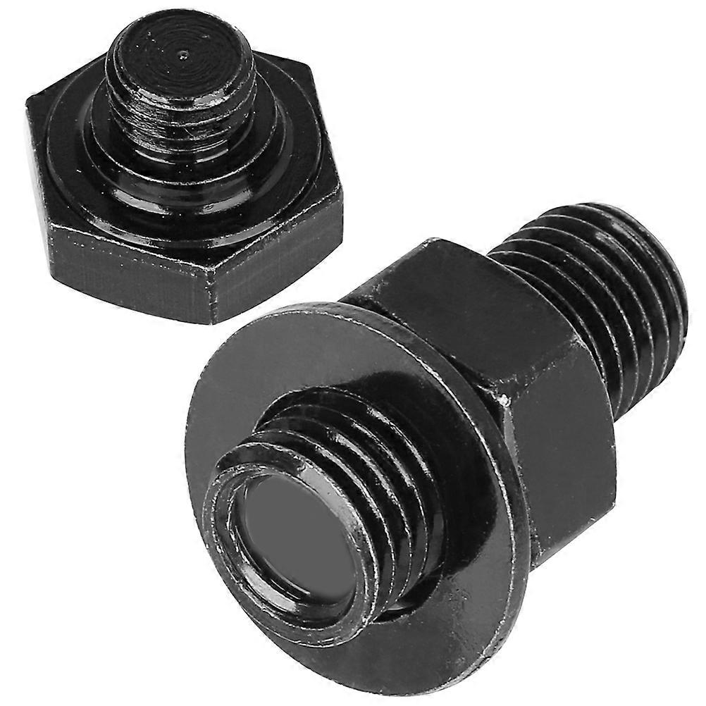 Realistic Screw Shaped Metal Storage Box for Camping Versatile Black Container with Cap 1pcs