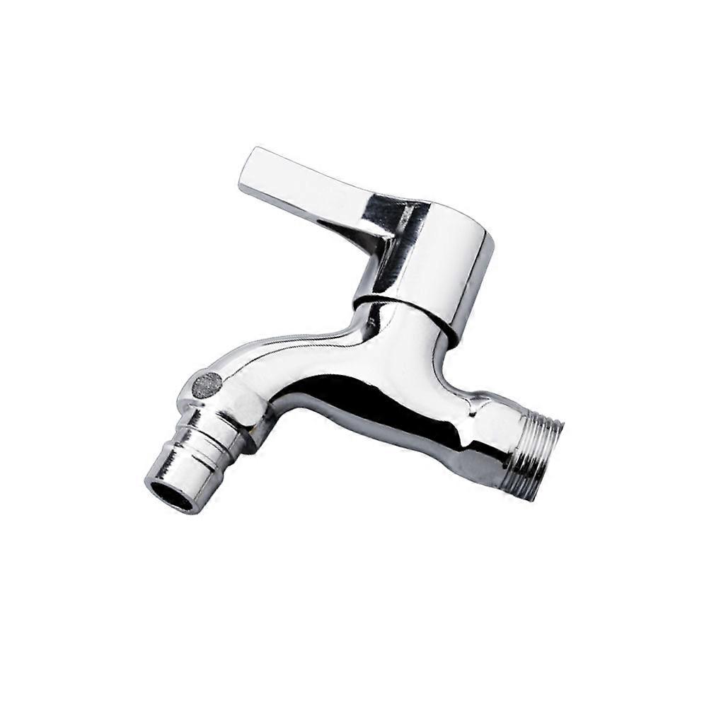 Washing Machine Faucet Zinc Alloy Durable AntiRust Corrosion Resistant 3/4Inch Hose Thread Outlet