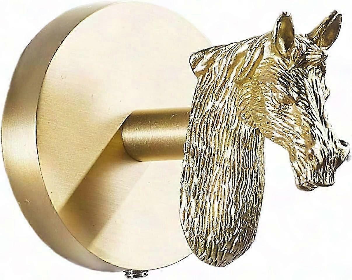 動物型真鍮コートフック - バスルーム、ベッドルーム、玄関の帽子、コート、ハンドバッグ、ローブ用の壁掛け