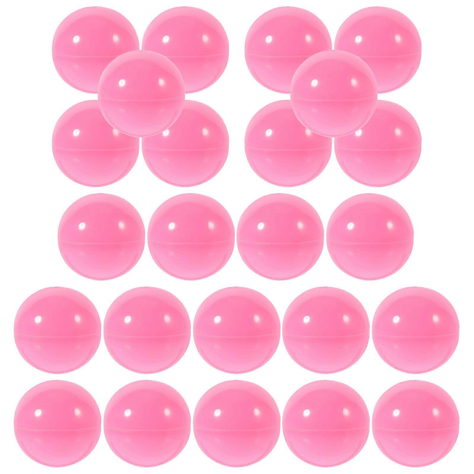 50pcs Openable Balls for Party Games, Raffle Events, Arts & Crafts, Carnival and Christmas Activities – Lightweight and Compact Design