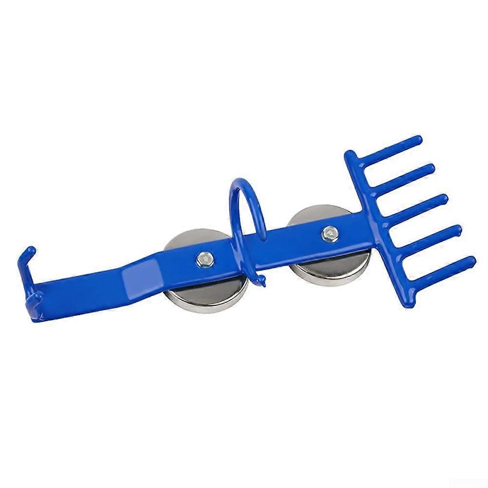 Pneumatic Wrench Storage Rack with Magnetic Base for Auto Workshop Tool Organization, Durable Steel, Compact Design