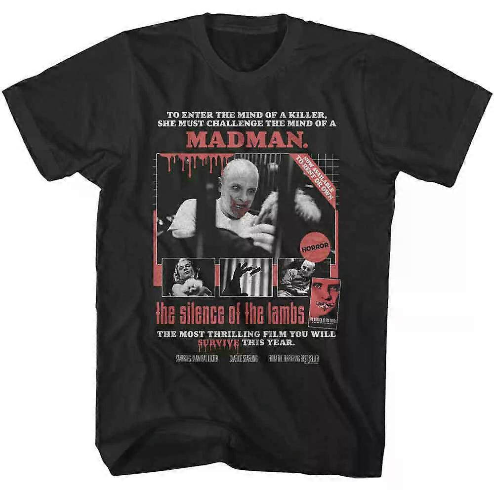 Silence Of The Lambs ソル ホームビデオ ポスターTシャツ ROCKINSTONE