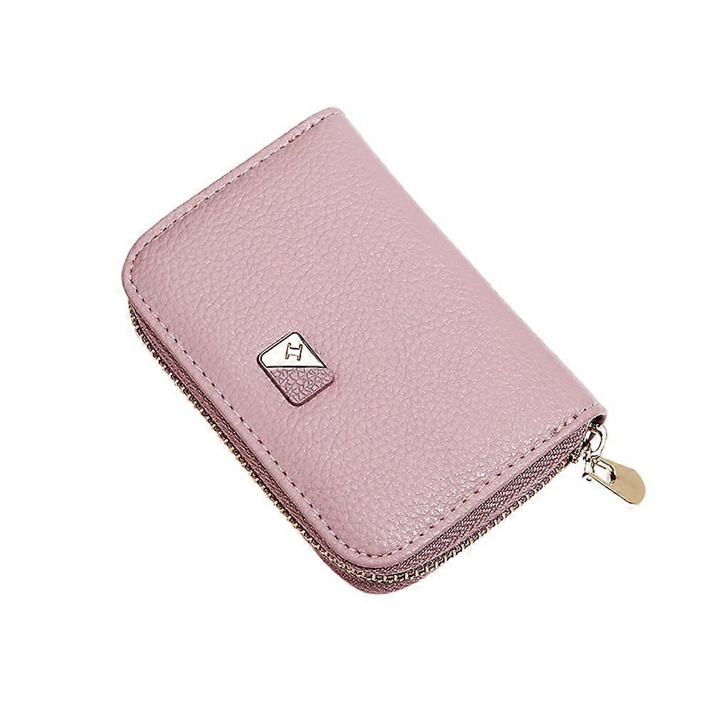Stylish Lightweight Zippered Coin Purse for Women – Multifunctional Card Holder with ID Slot, Portable Clutch for Cash & Business Cards
