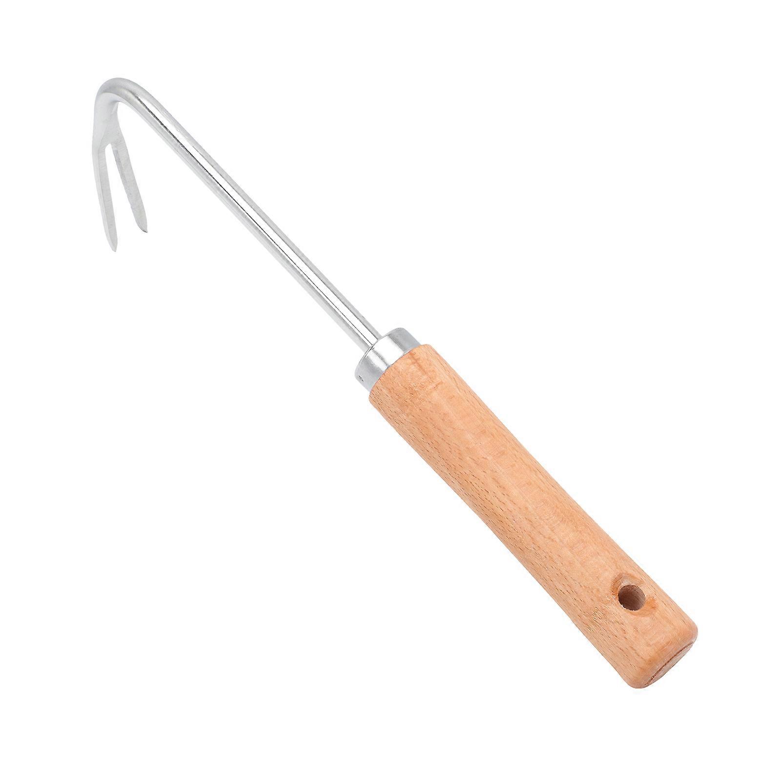 1pc PC Long Handle Weeding Manual Weeder Fork Garden Plant Tool