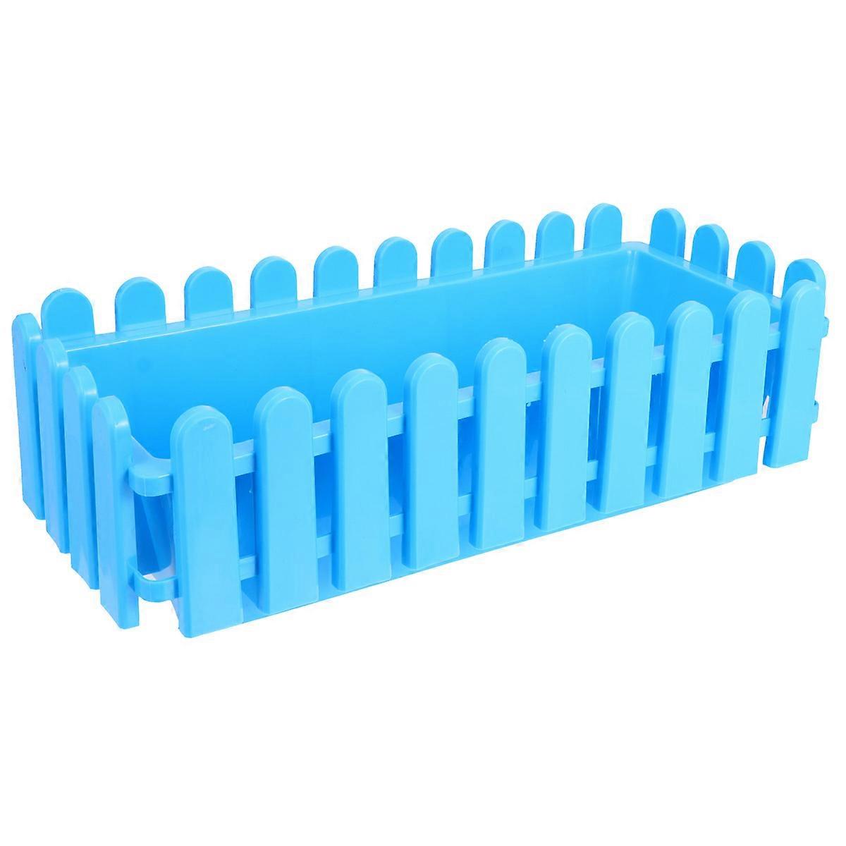 Rectangular Plastic Wall Planter for Garden & Indoor Plants – Decorative & Easy to Use Plant Holder for Flowers and Succulents