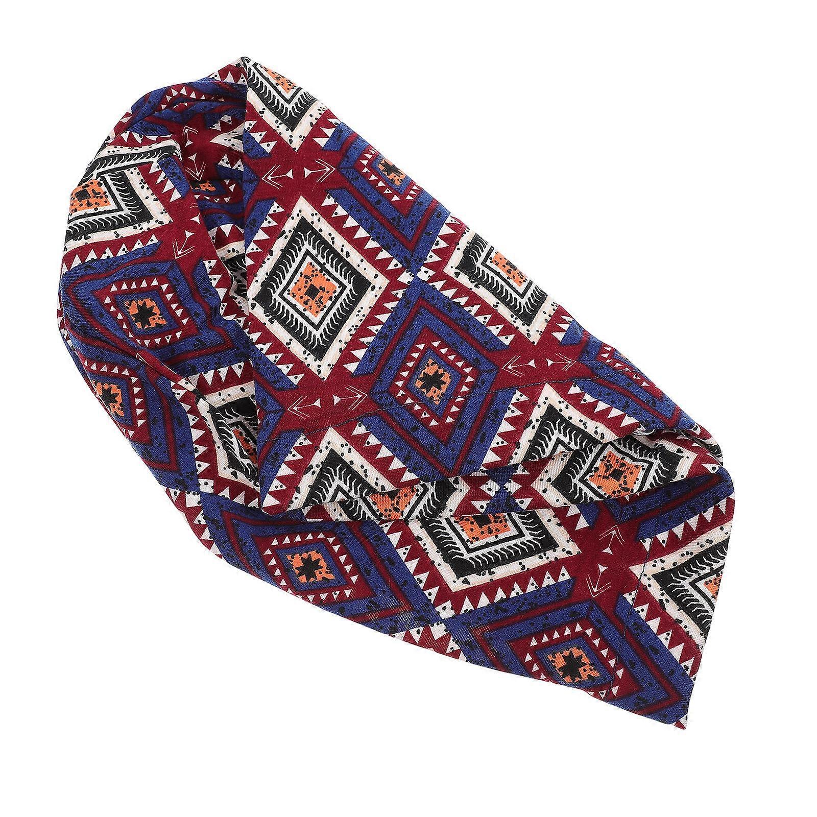 Multi Color Comfortable Elastic Hat For Care With Wide Brim 1Pack