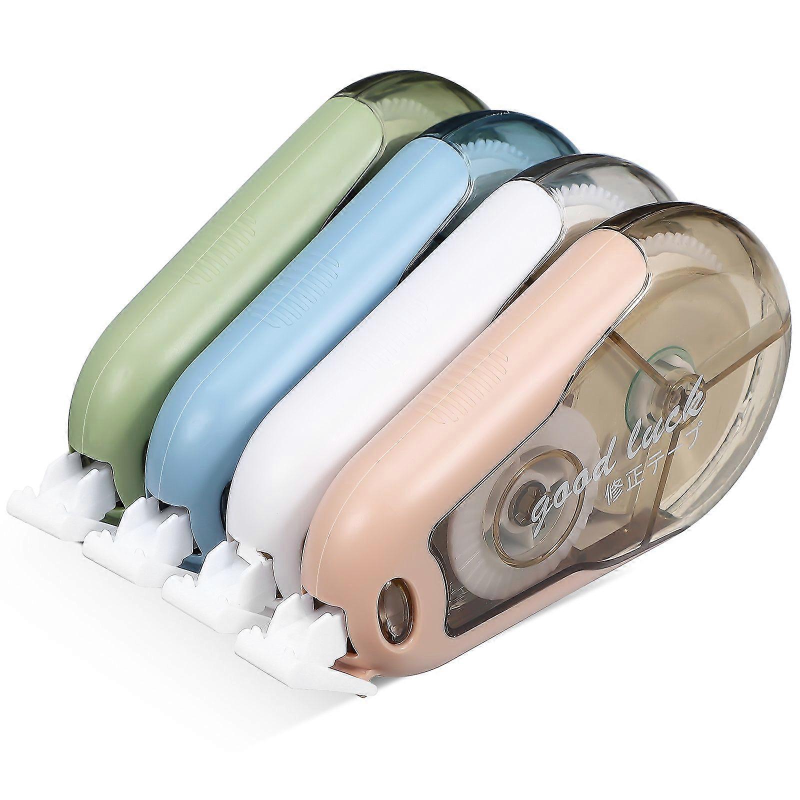4 Pcs Correction Tapes White Out Correction Tape Correction Tape Dispenser Easy To Use Applicator For School Office