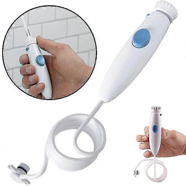 Kompatibel mit Waterpik Wp-100, Wp-900 Ersatzset Mundhygienezubehör für Ultra Water Flosser, Packung mit 1 Griff/Schlauch null keine