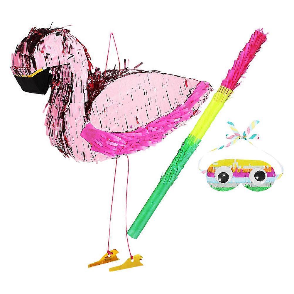 Birthday Party Pinata Easy To Use For Luau Hawaii Summer Theme Gatherings In Pink Color 1 Set