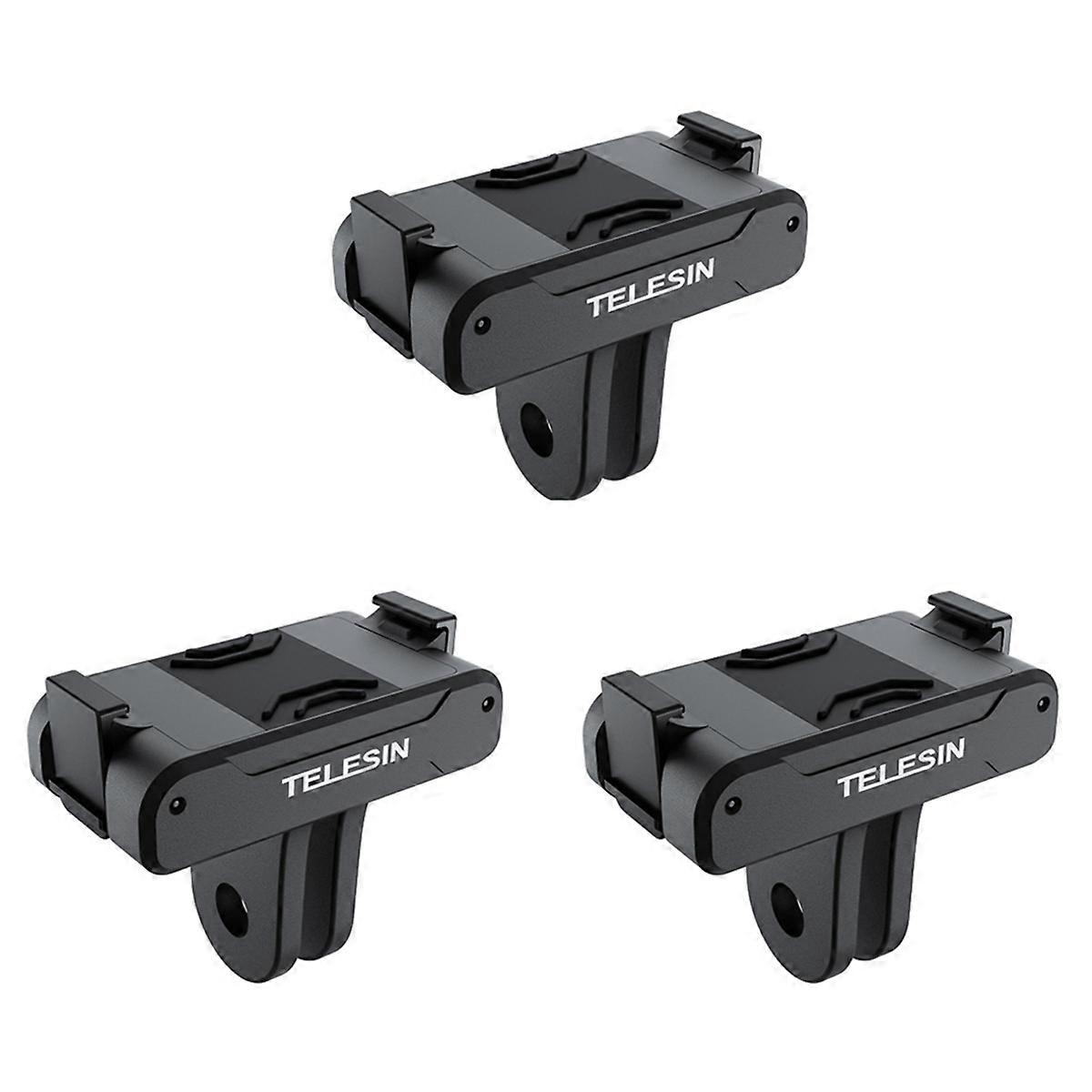 3X Magnetic Two Claw Adapter Action Camera Accessories for Action 3 Adapter