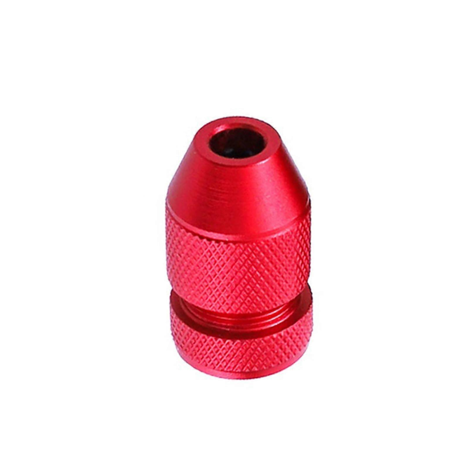 Stop Collar Drill Depth Stop - Aluminum Drill Stop for Woodworking, 1-Inch Size, Red Color, Hand Tool Accessory