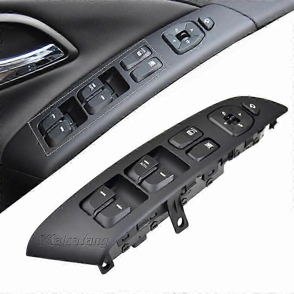 For Hyundai IX35 2009-2015 Electric Master Power Window Control Switch Button With Panel Blue Backlight Rearview Mirror Folding SZRH A-YH