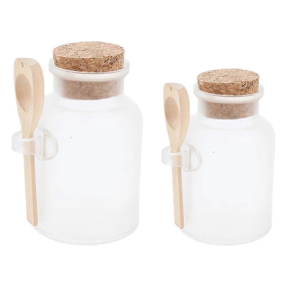 Empty Bath Salt Bottle for Storage Use with Good Sealing Performance Assorted Color Lightweight Plastic