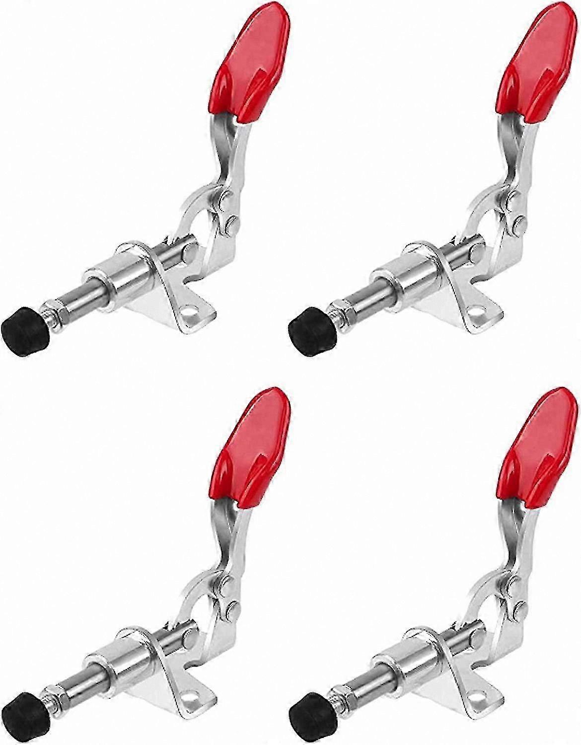 4-Pack Galvanized Toggle Clamps for Metal Plates & Circuit Boards in Workshops
