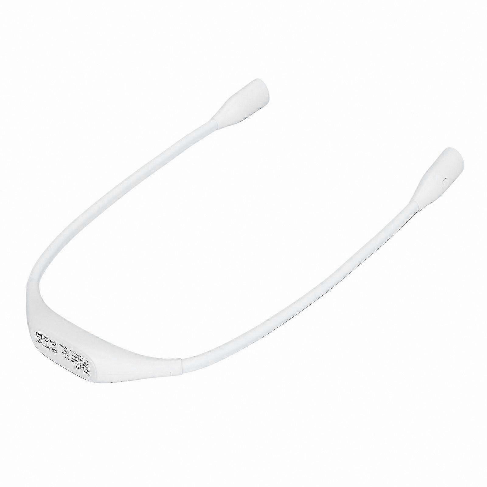 LED Neck Light for Reading and Crafting, USB Rechargeable, Adjustable Brightness, Comfortable Design for Hands-Free Use