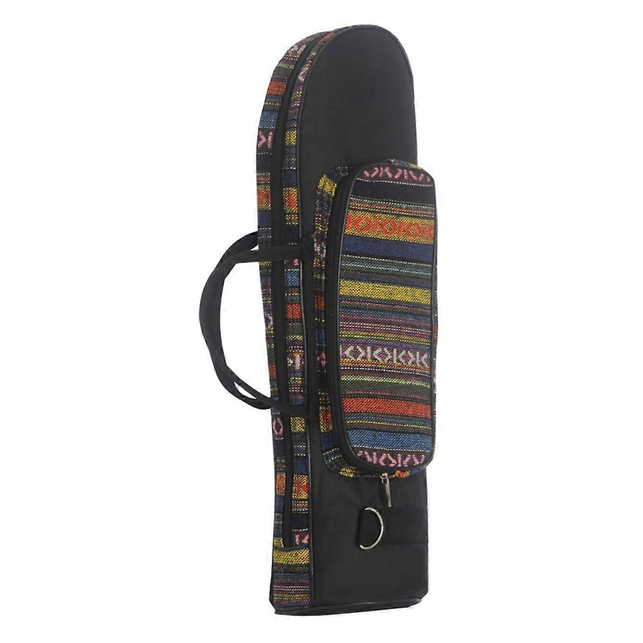 Portable Trumpet Bag Case - Small Oxford Fabric Shoulder Storage Bag for Musical Instruments, Fits Standard Trumpets