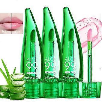 Aloe Vera Color Changing Lip Gloss Tinted Lip Oil Magic Color Changing Plumping Lipstick Gift Set,Lo