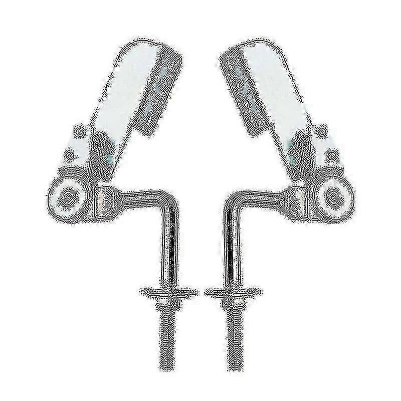Updated Sofa Hardware Adjustable Height Angle 2Pcs Sofa Headrest Ratchet Hinge 90 Hwy Adjustable Mechanism