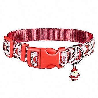 1pcs Christmas Dog Collar for Pets Holiday Festive Pet Accessory