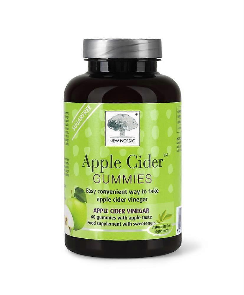 New Nordic Apple Cider 60 Gummies - 2 Pack