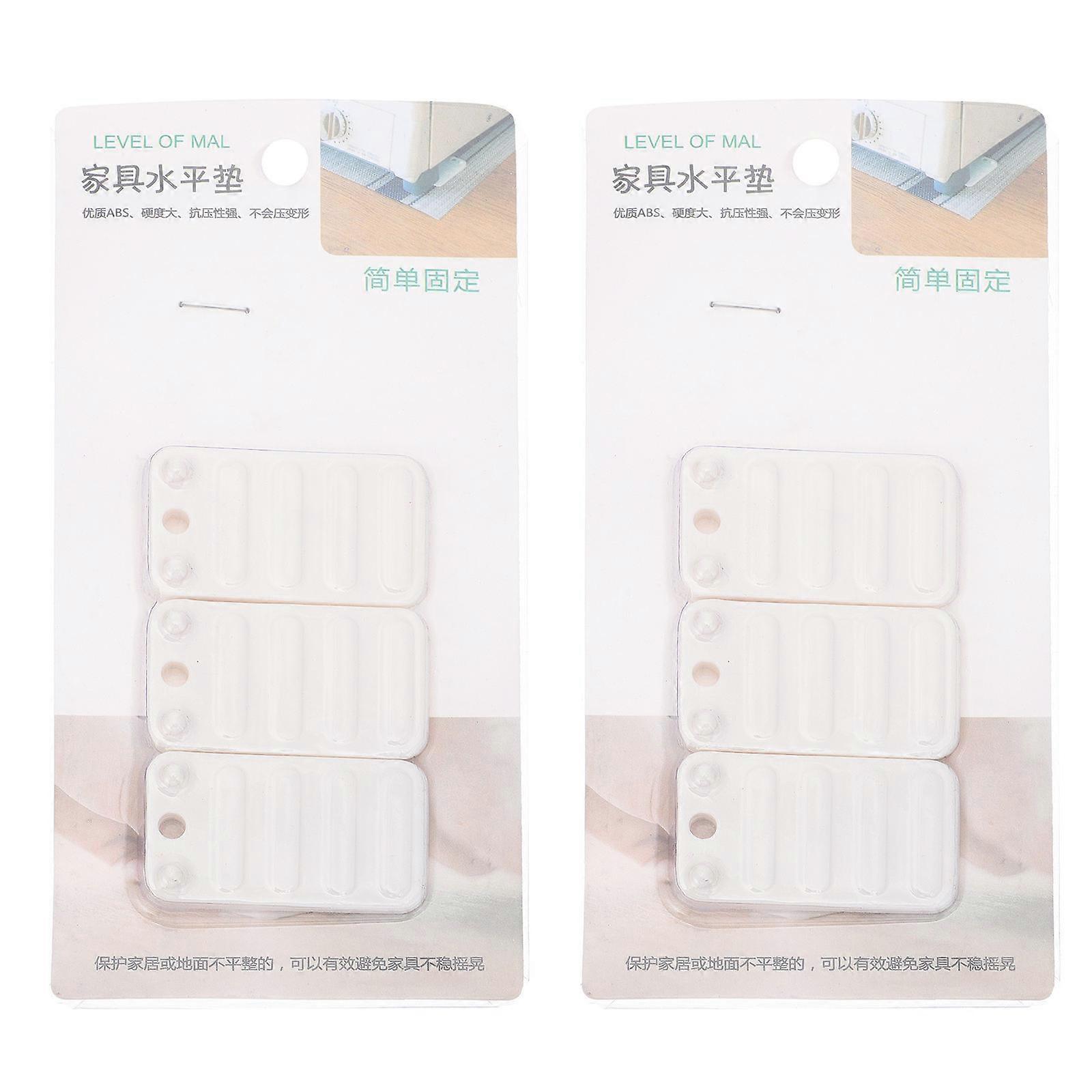 Furniture Leveling Shims 15pcs Multi Purpose Non Slip Wedges for Tables Chairs Sofas Durable Supports for Cabinets Home Use