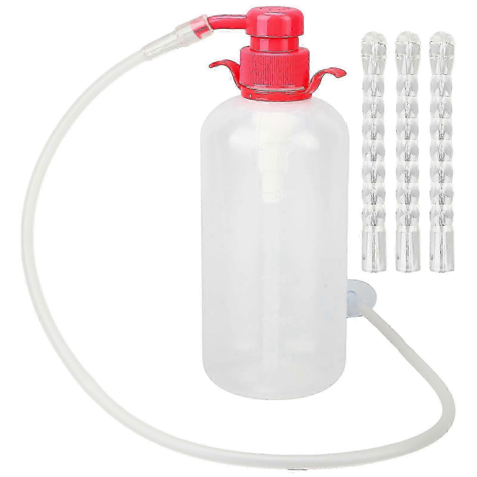 600ML Vaginal Douche for Women with 3 Replaceable Nozzles & Multi-Hole Design