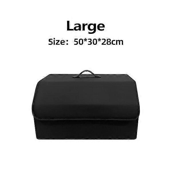 Car trunk storage box, made of high-quality waterproof leather, foldable, suitable for multiple scenarios