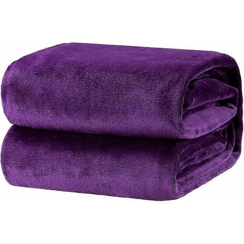Comfortable Blanket Fluffy Blanket, Extra Soft and Warm Blanket in the Living Room, Flannel Fleece Blanket 150x200 cm, Wrinkle-Free / Anti-Fade as So