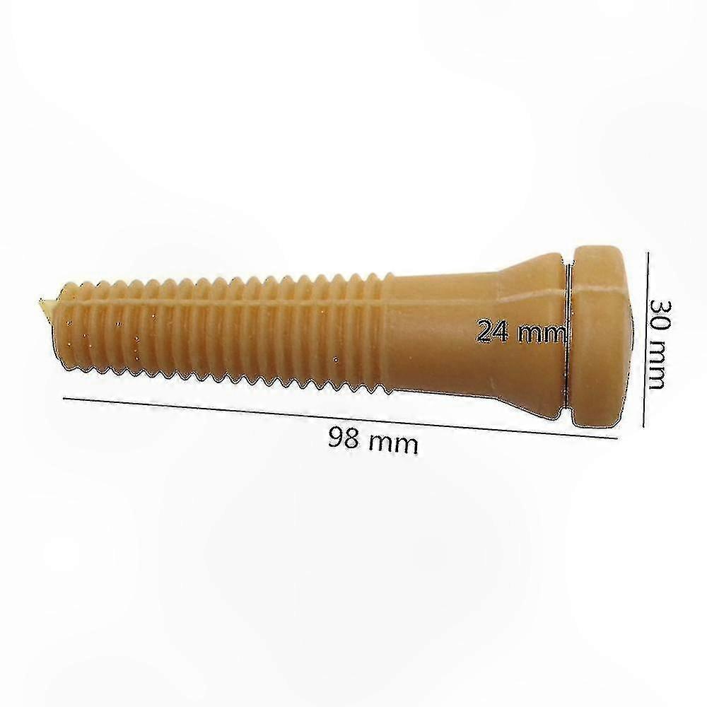 30-Pack Rubber Bolts for Poultry Plucking Machines, Durable Replacement Tool