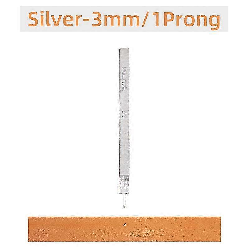 WUTA 1pc 3/4/5/6mm Leather Chisel Tool Diamond Pricking Iron Basic ...