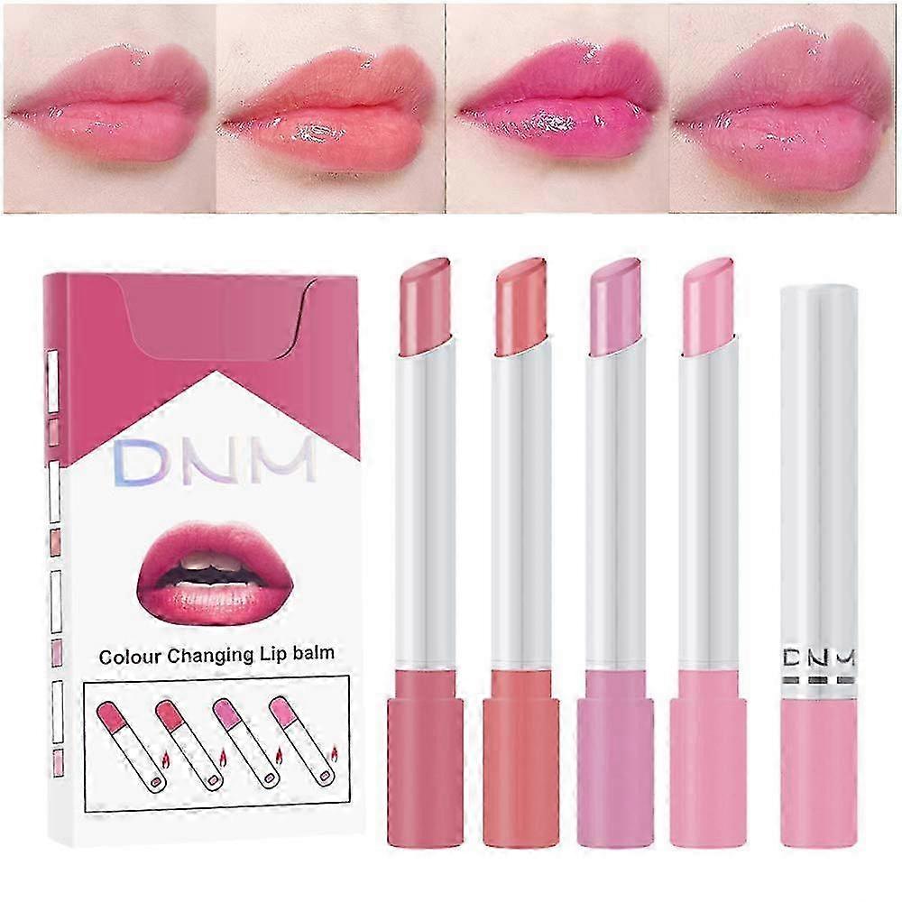 4Pack Mini Matte Red Cigarette Lipstick Sets Lip Kit,Litte Smoke Tu...