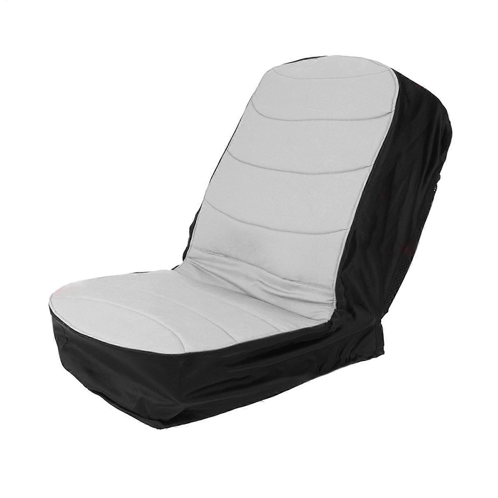 Tractor Waterproof Seat Cover - Heavy Duty Weather Resistant Lawn Mower Seat Protector, Durable Cushion Fit for All Models