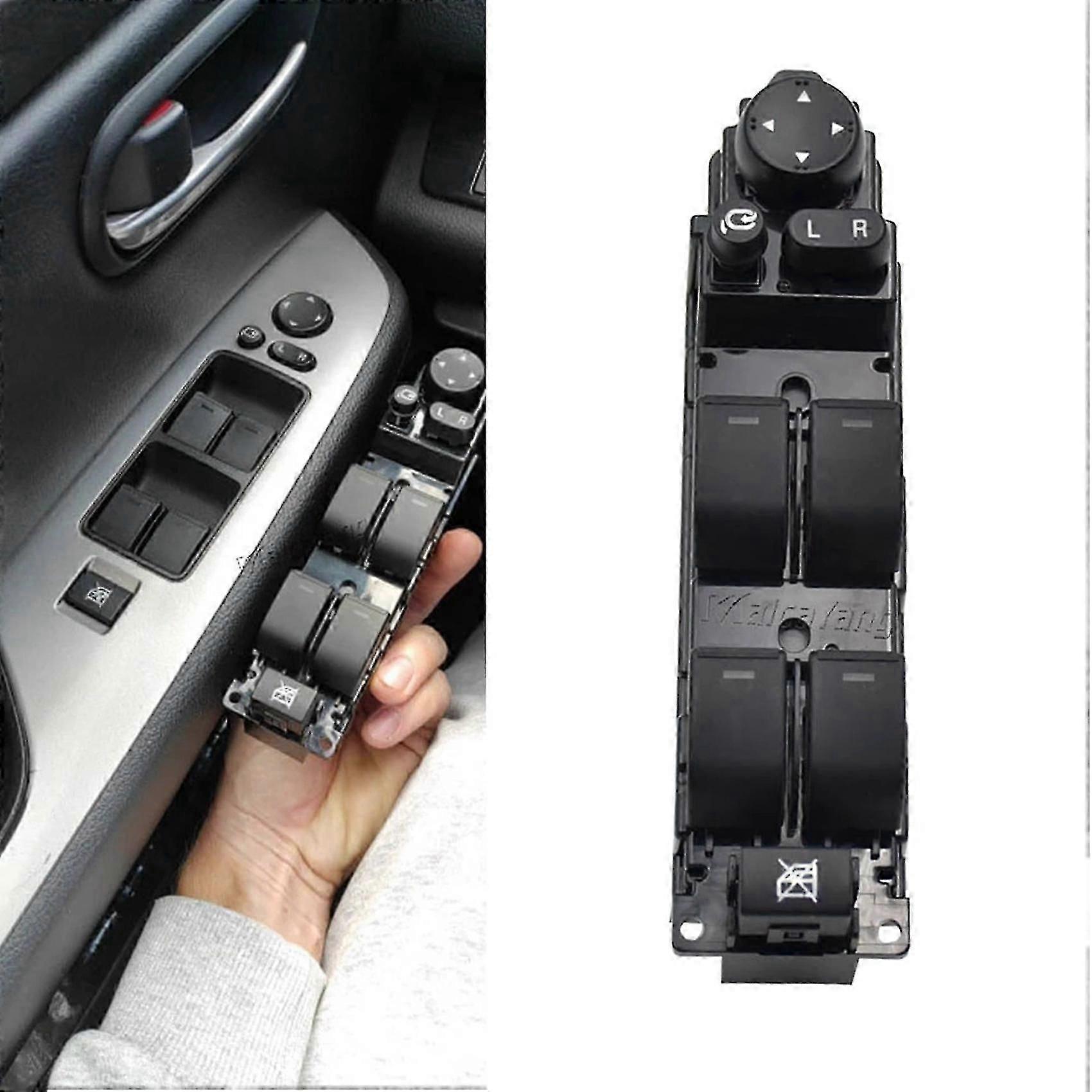 Power Window Master Control Switch Electric Regulator Button for Mazda 6 GH 2007-2013 GS1E66350A Window Operation