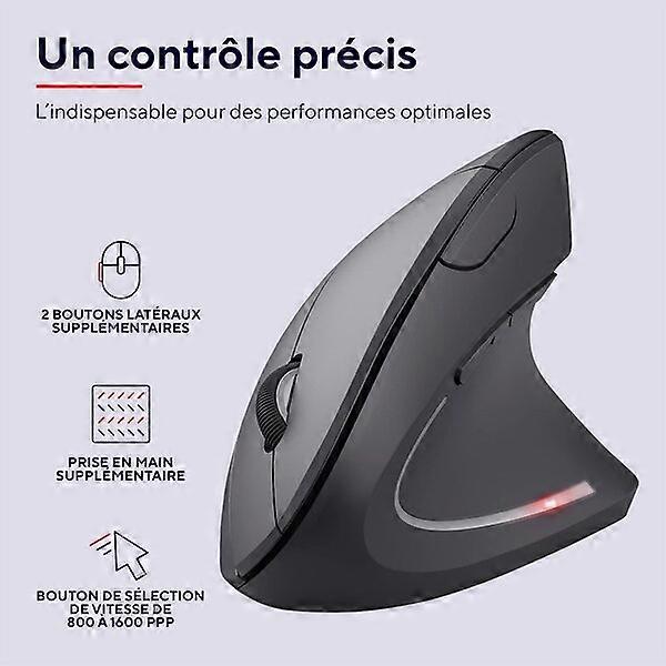 Wireless mouse, ergonomic design, 10m wireless free control