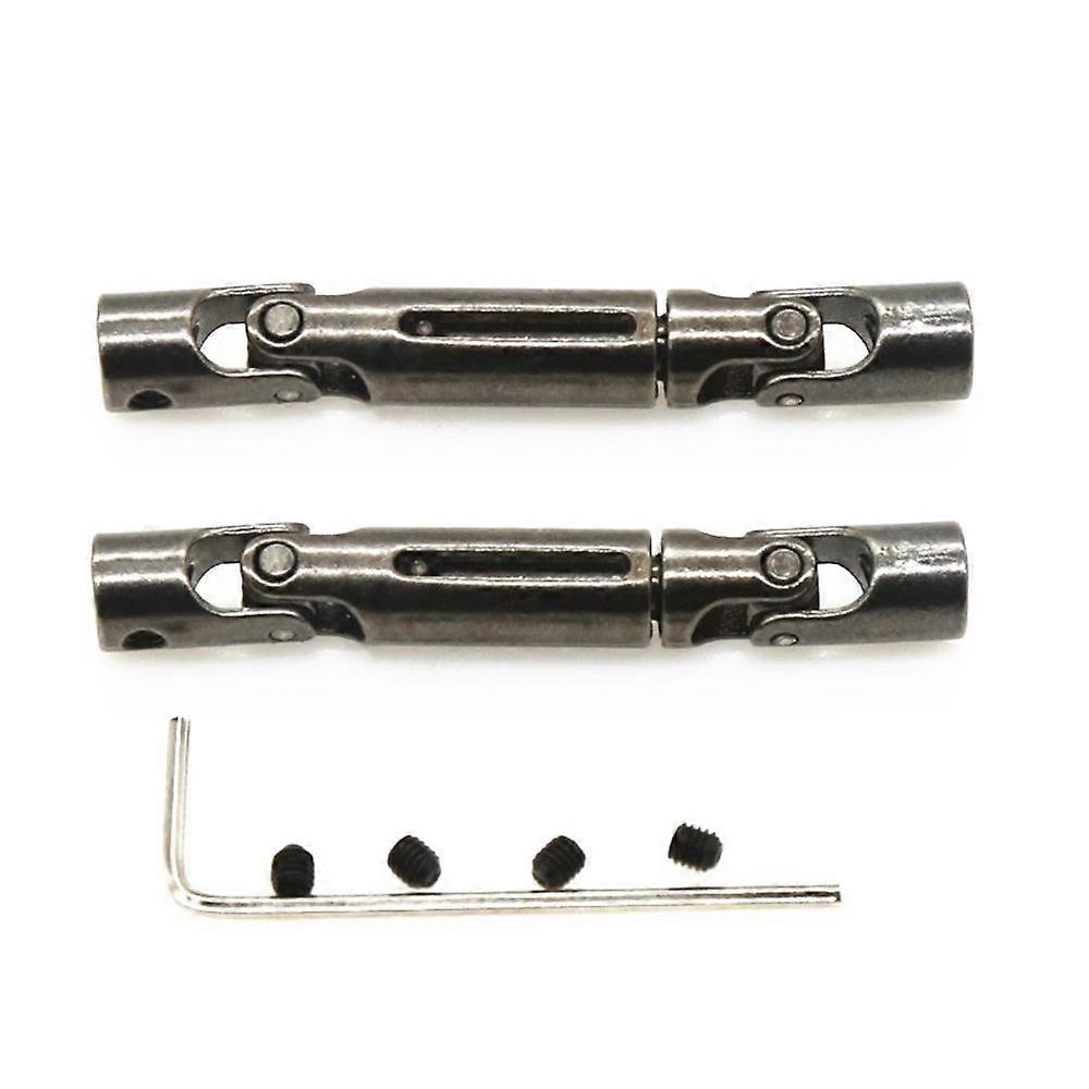 2Pcs Metal Drive Shaft CVD for D12 C14 C24 B16 B36 B24 MN D90 MN99S MN-90 RC Car Upgrade Parts Acce
