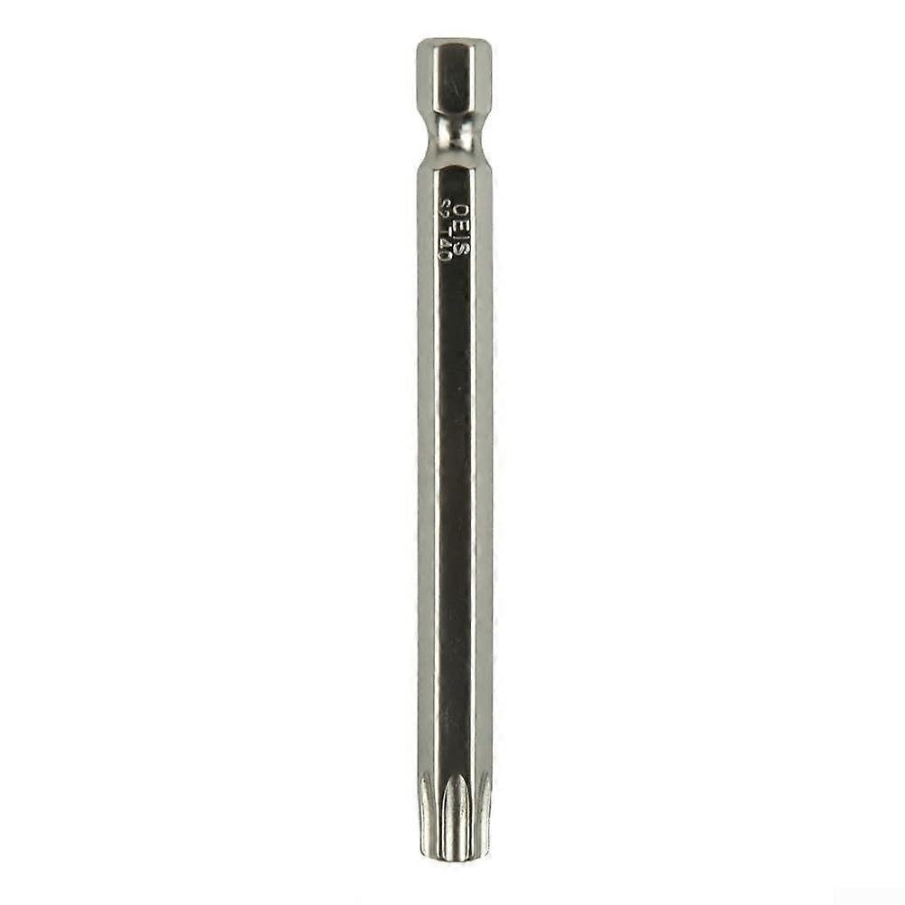 75mm Hollow for TORX Screwdriver Bit, T40 Hole, Compatible with All Types of Screws
