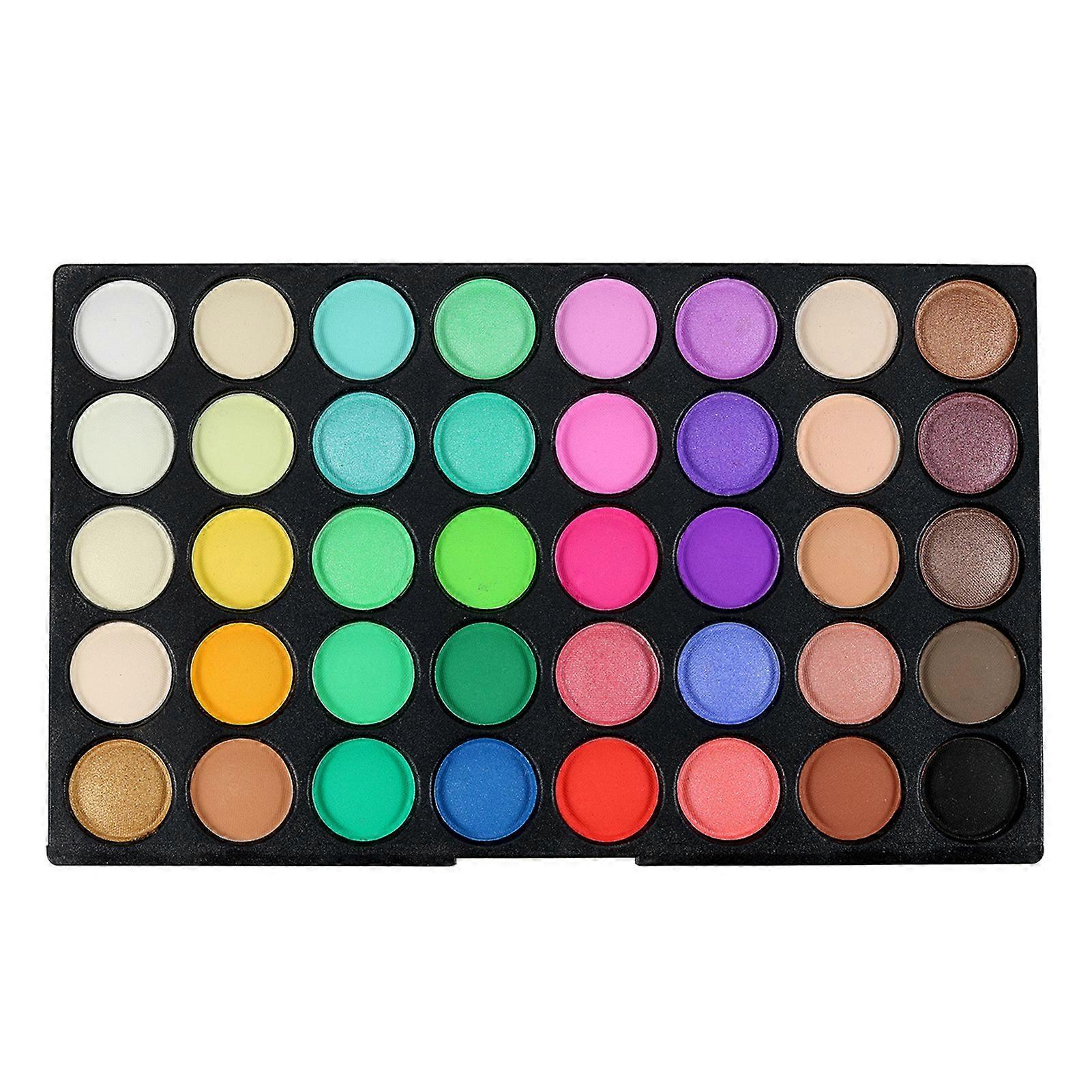 120 Color Glitter Matte Eyeshadow Palette, 15.6x10.5x2.4cm