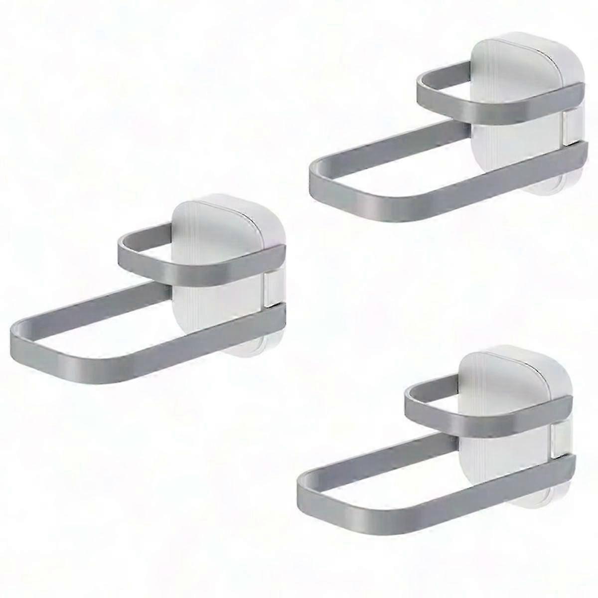 Space-Saving Foldable Wall-Mounted Clothes Hanger Rack - Double Layer Organizer for Clothes Storage