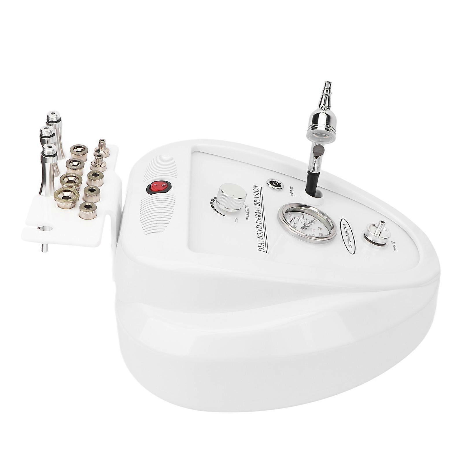 Diamond Microdermabrasion Machine 9 Têtes Élimination des Points Noirs AU Plug