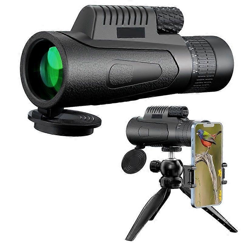 Monocular Telescope High Power, 10-30x50 Monoculars for Adults, Compact Portable Waterproof Monocular, BAK-4 Prism & FMC Lens Monoculars for Bird Watc