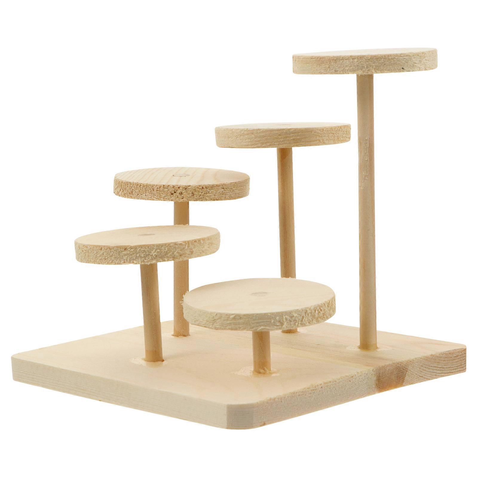 Hamster Playground Wooden Climbing Toy for Pet Use Durable
