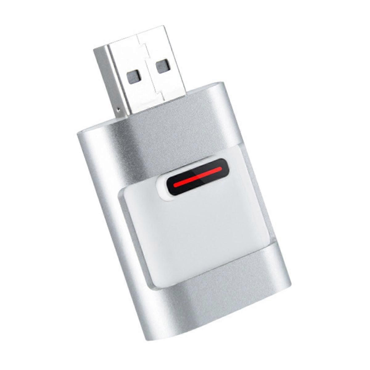 2in1 AI Smart Box Car Intelligent Systems Wireless CarPlay Dongle Wireless Android Auto Adapter Whi