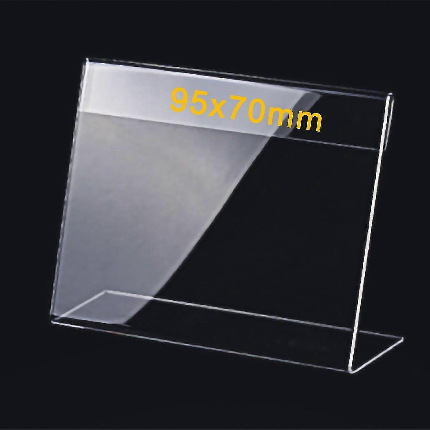 2025 Latest Model Business Card Holder Premium Acrylic L Shape Scratch Proof