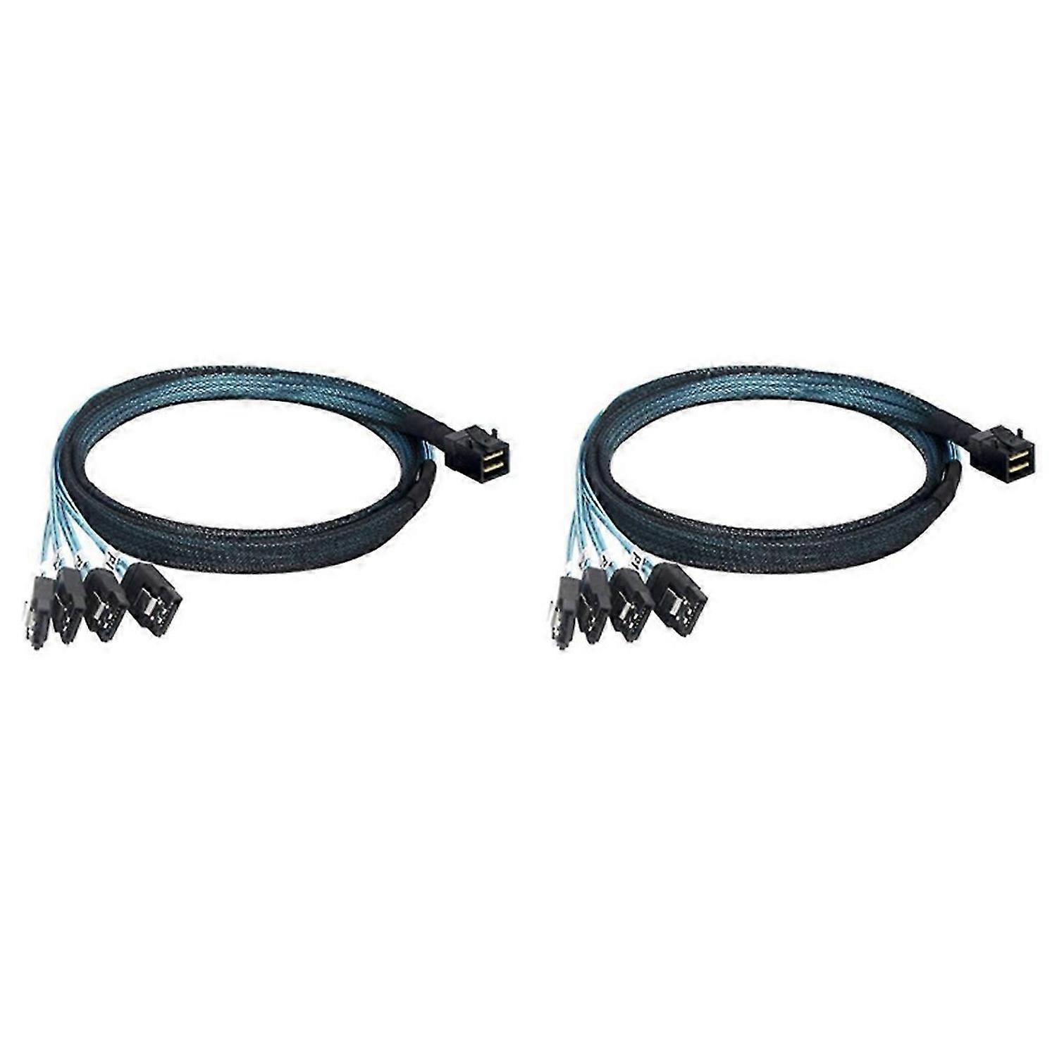 Internal Mini SAS to SATA Cable,for Controller Hard Drive(3.3Ft)
